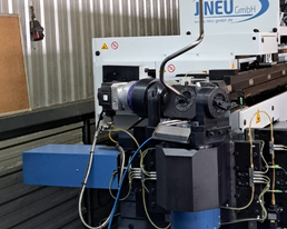 CNC freeform tube bending machine by J. Neu GmbH at the Karud plant