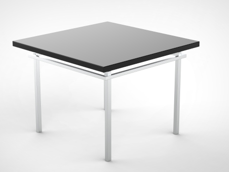 Chrome-plated steel coffee table frame, Karud